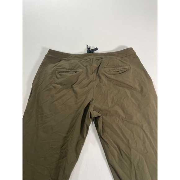 LULULEMON On The Fly Pants Dark Olive Inseam 27 inches, Size 10 - Picture 7 of 11